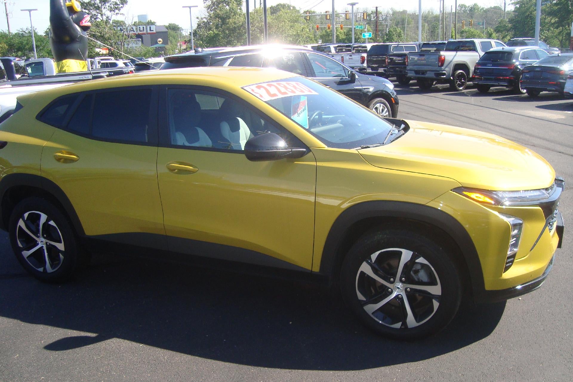 2024 Chevrolet Trax — rear three-quarter view